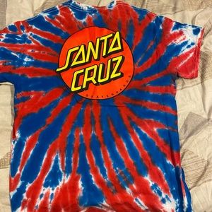 Tie Dye Santa Cruz Line Dot